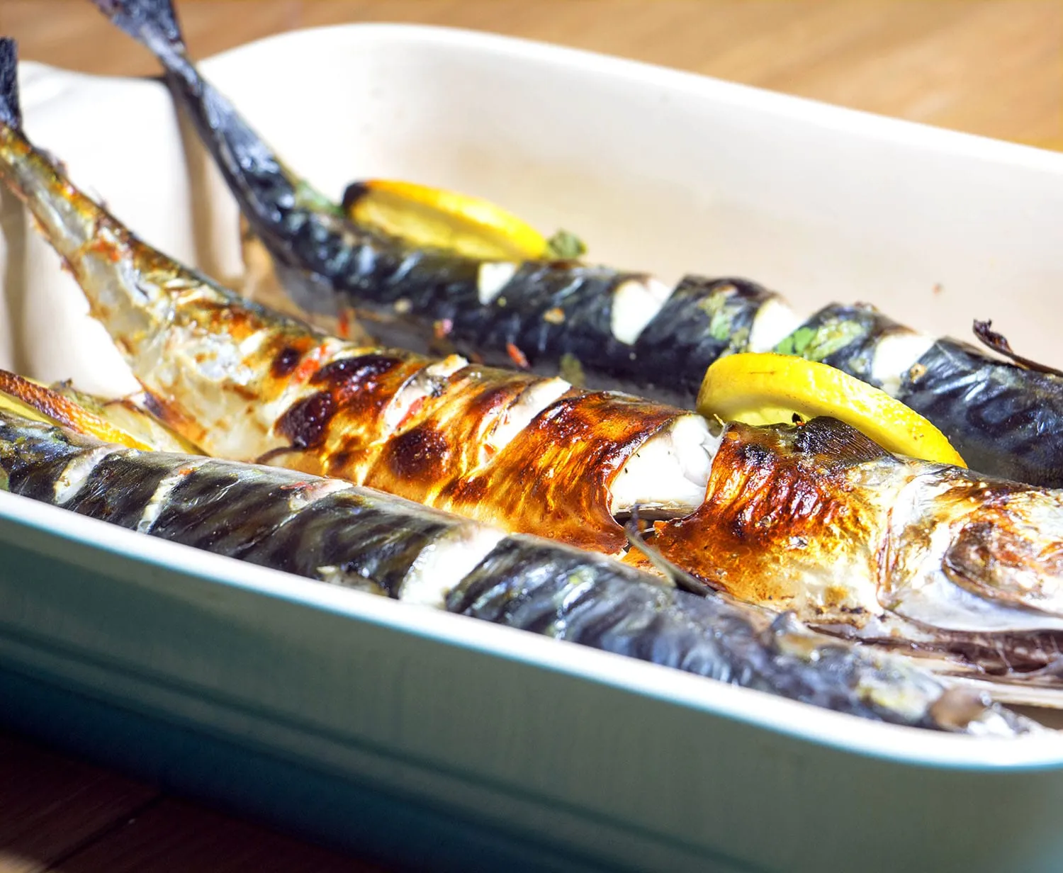 Lime and Chilli Grilled Mackerel