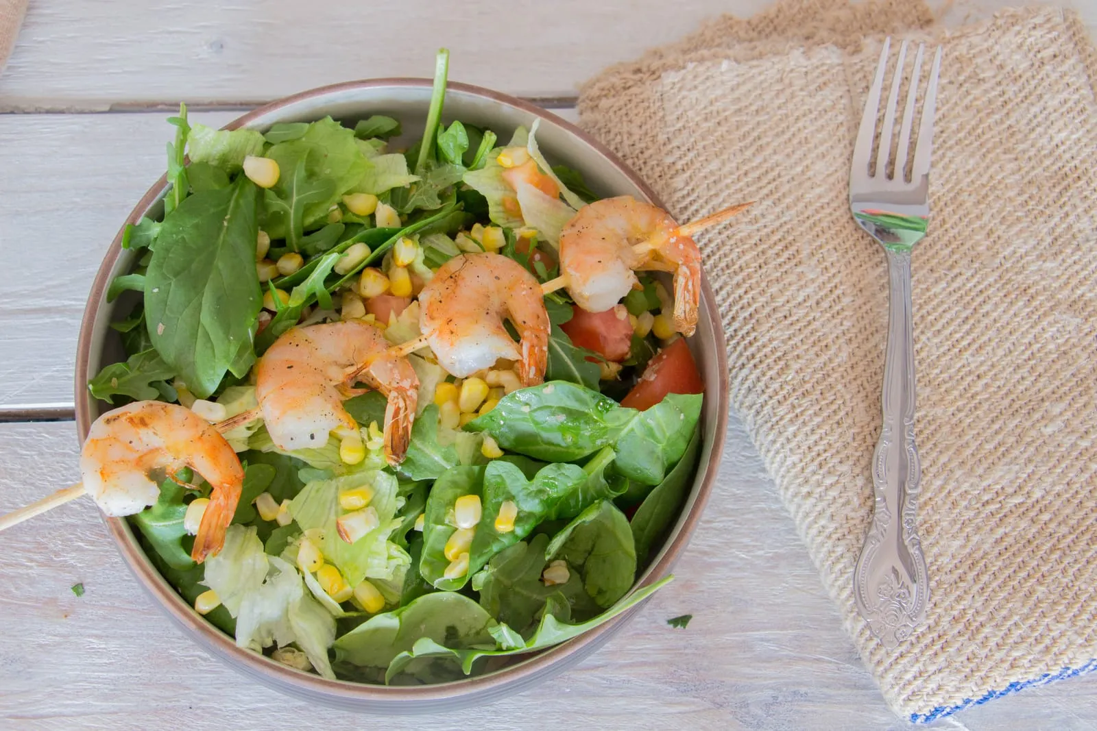 Fresh & Healthy Lemon Shrimp Salad