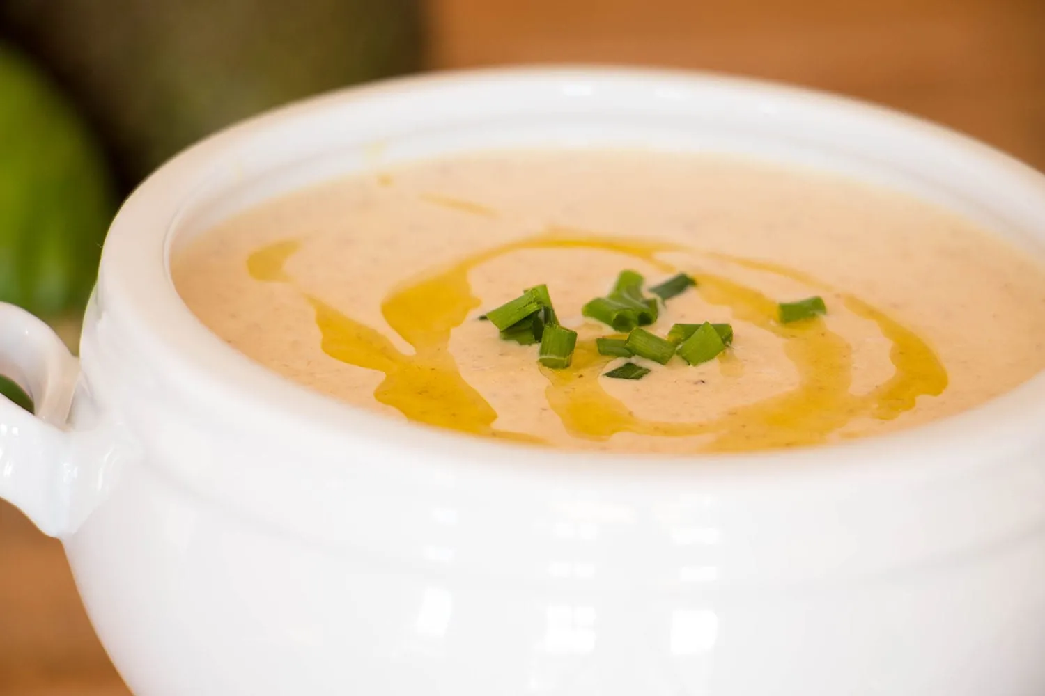 Roast Cauliflower and Cheddar Soup