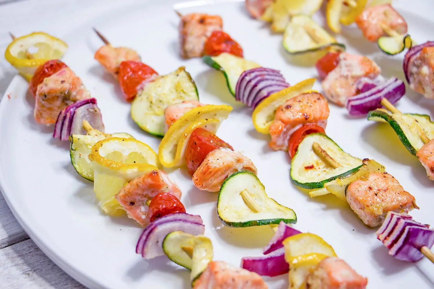 Salmon kebabs 3