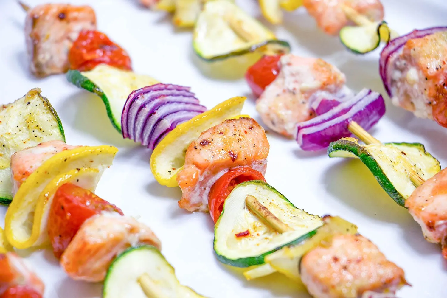 Salmon kebabs 4