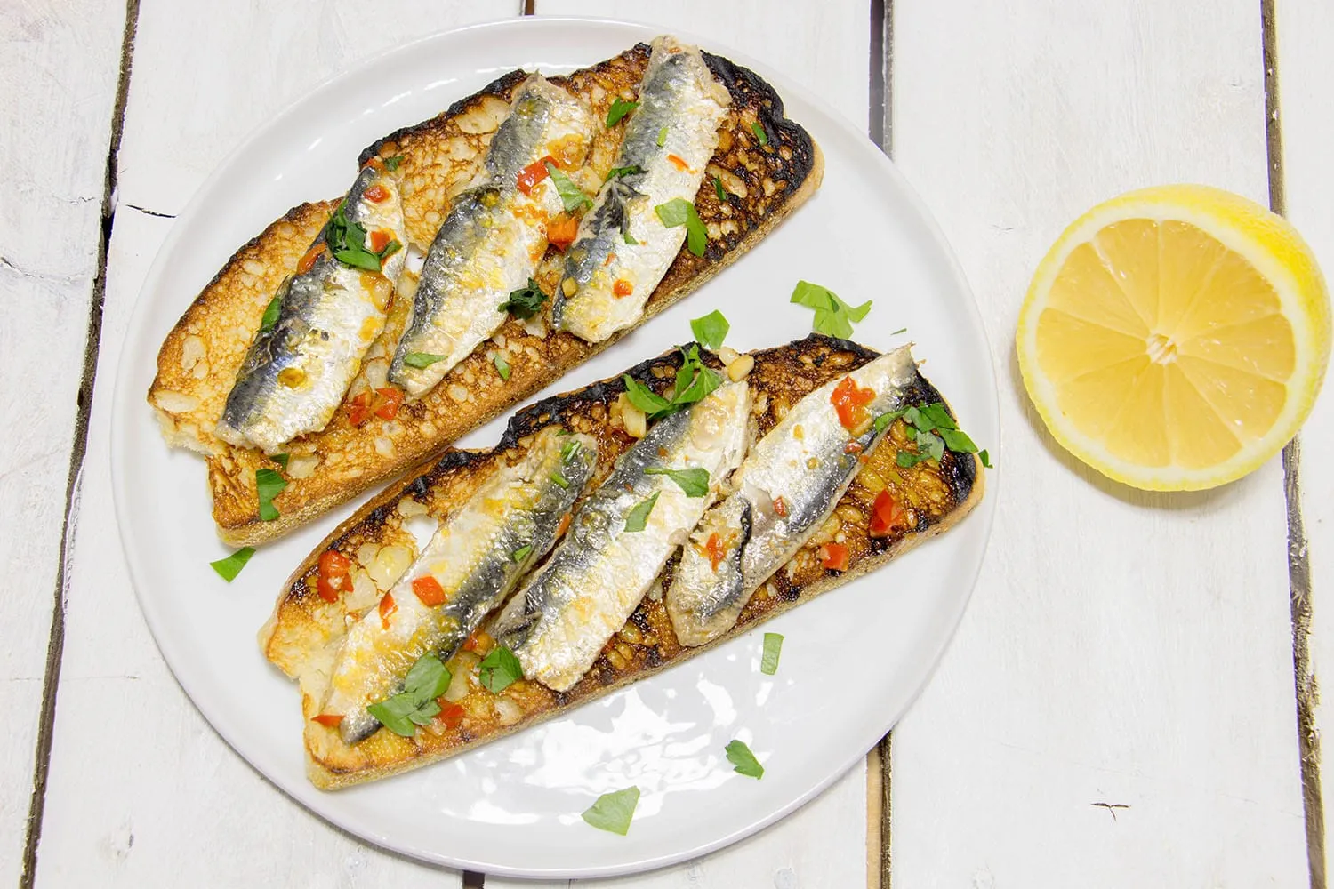 Sardines on toast
