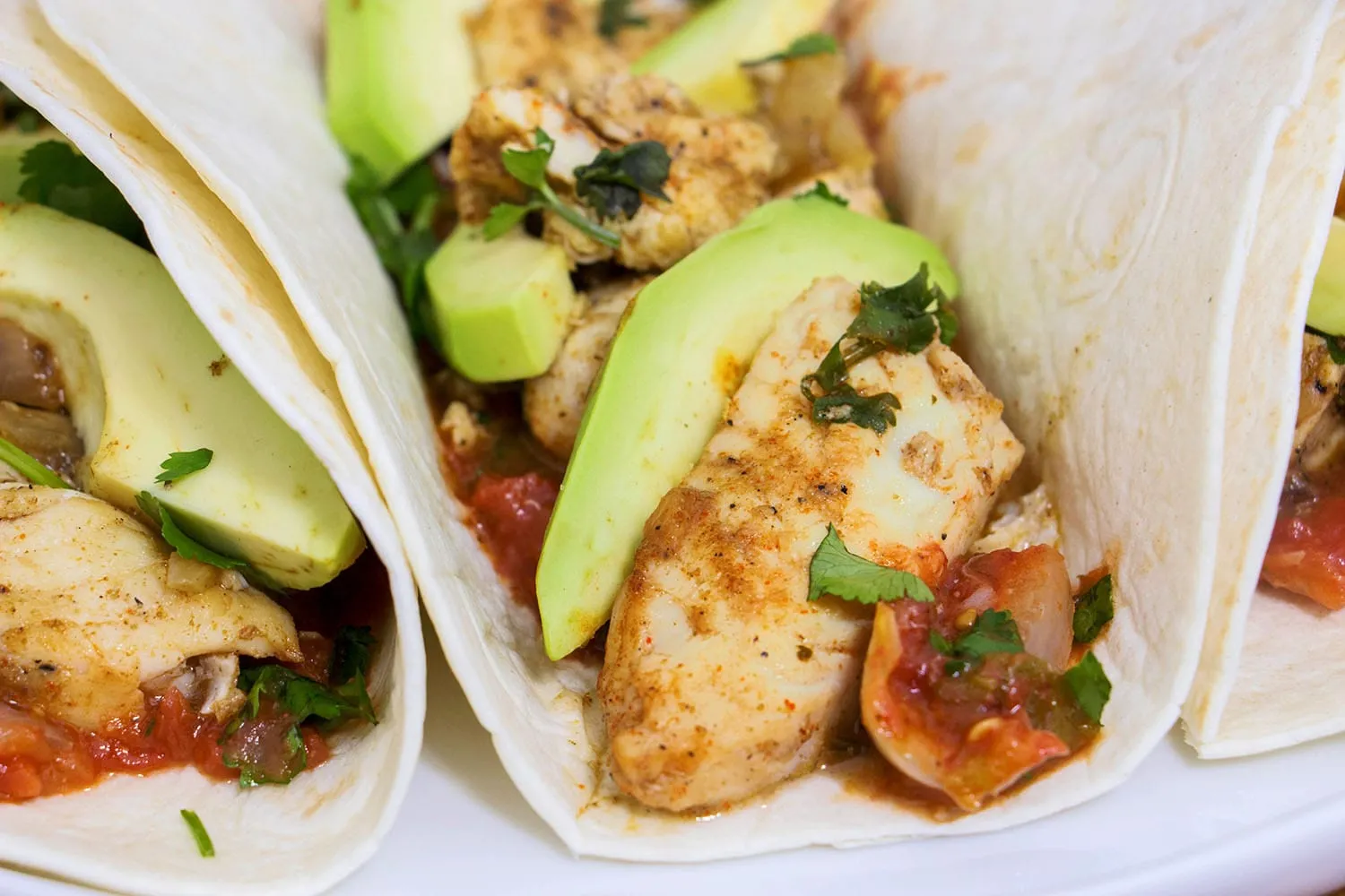 Tilapia fish tacos