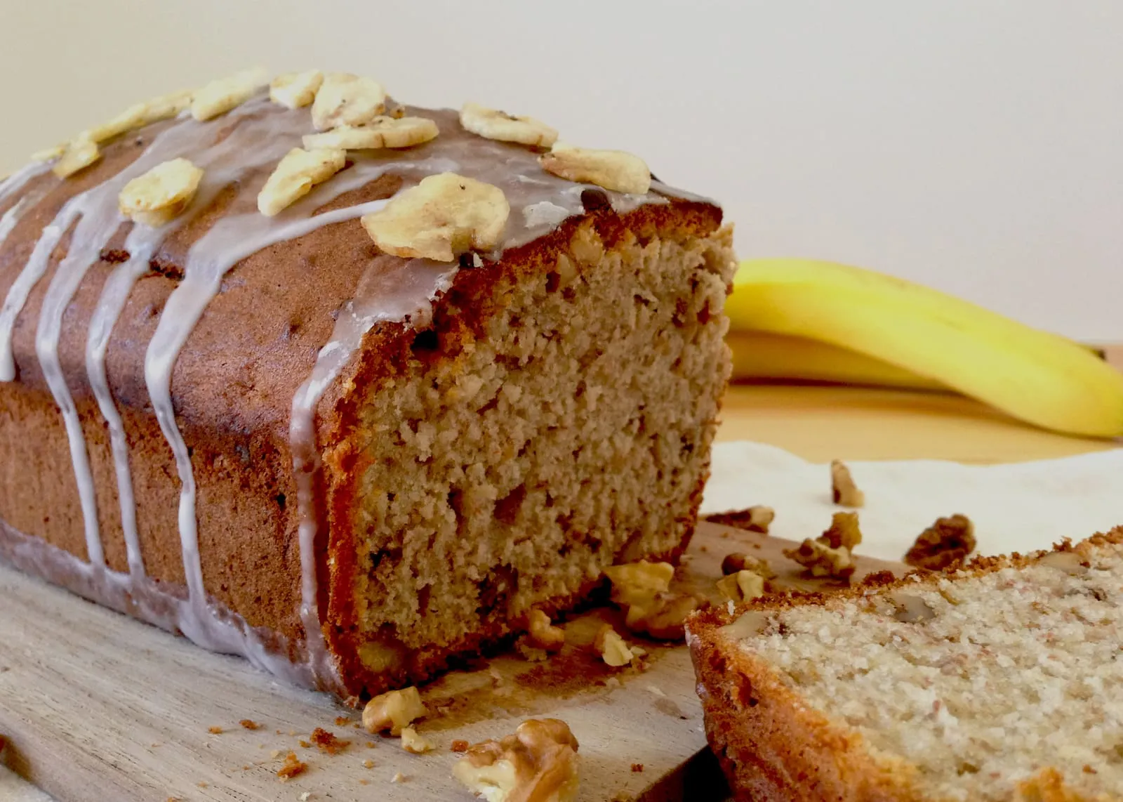 Banana and Walnut Loaf