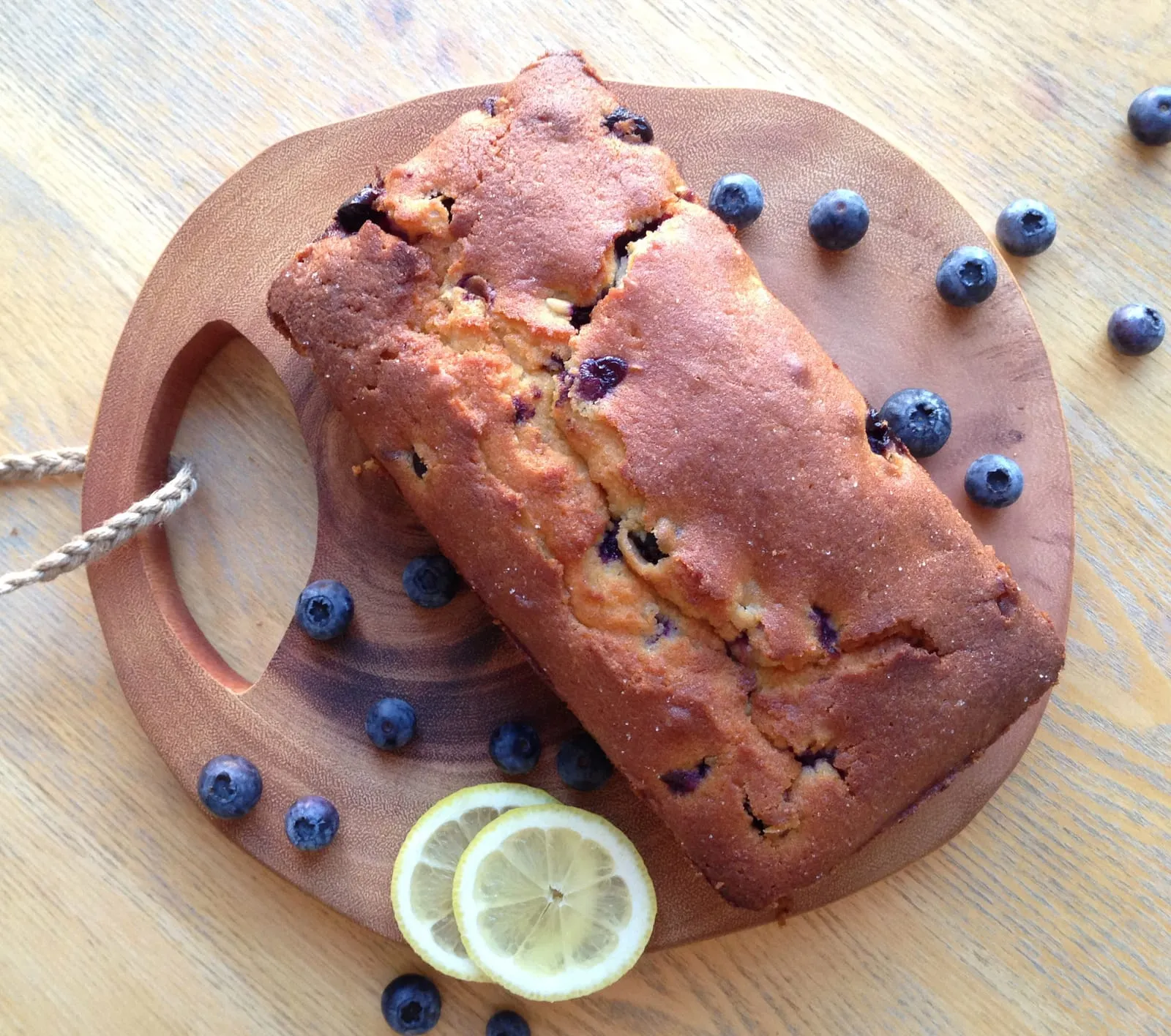 Fresh Blueberry and Lemon Loaf