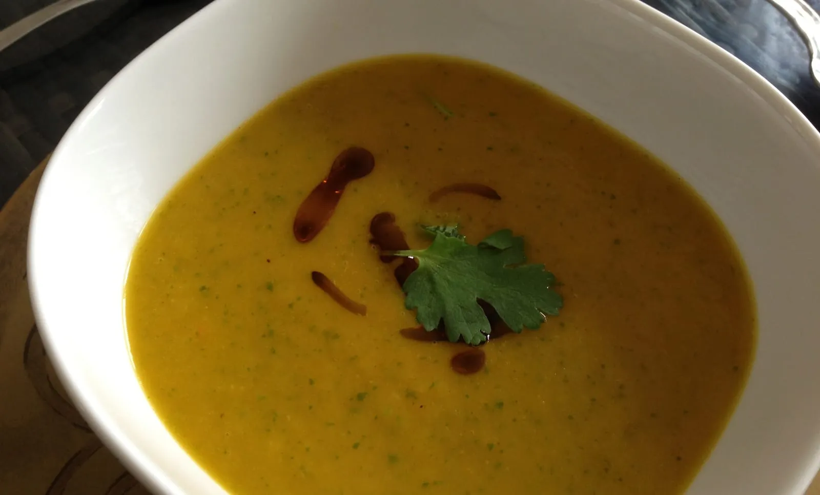 Michael’s Carrot and Coriander Soup