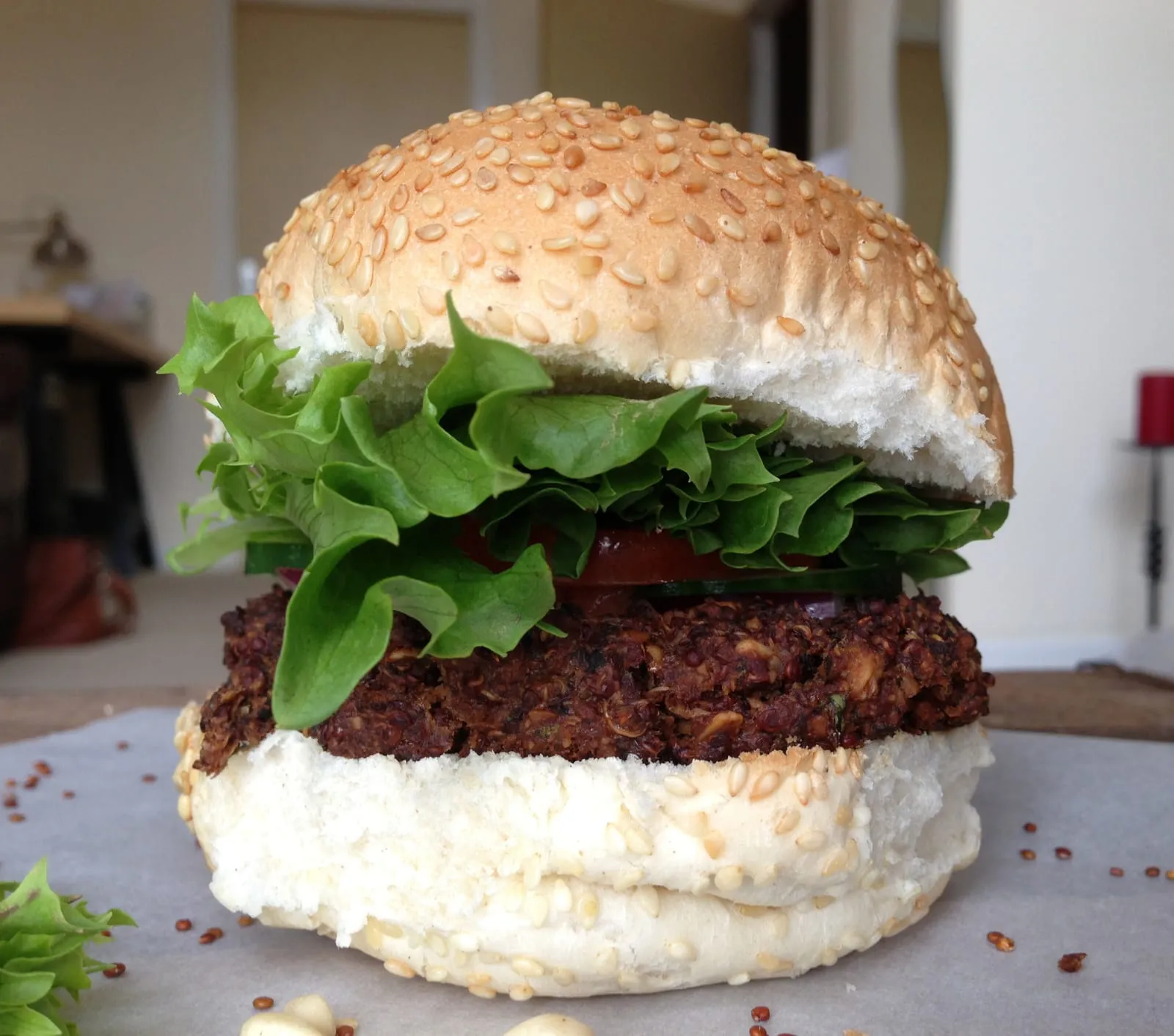 Quinoa & Black Bean Veggie Burgers