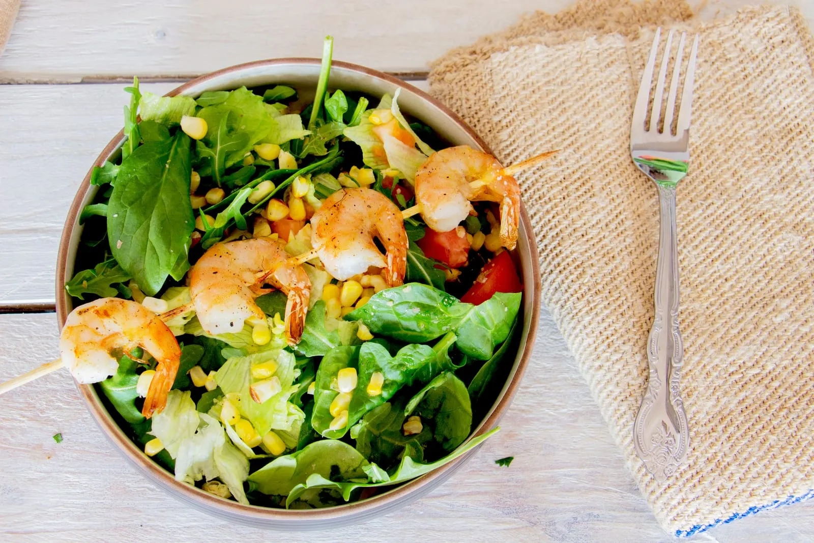 Fresh & Healthy Lemon Shrimp Salad