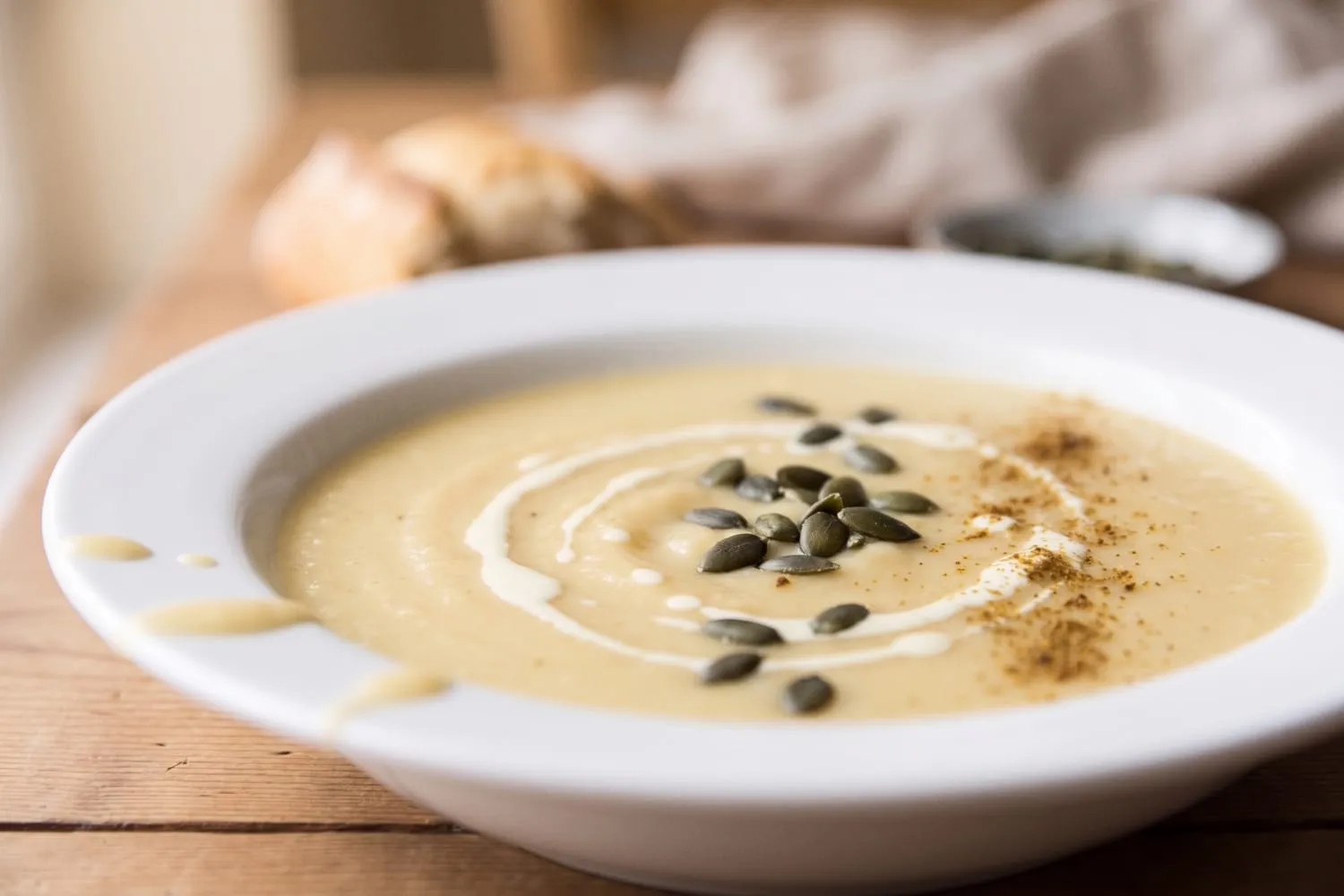 Spiced Parsnip and Apple Soup