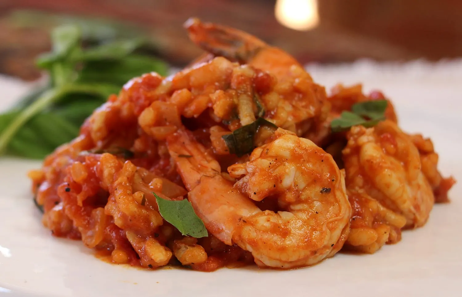 Tomato &amp; Prawn Risotto #seafood #italian #recipe #shrimp