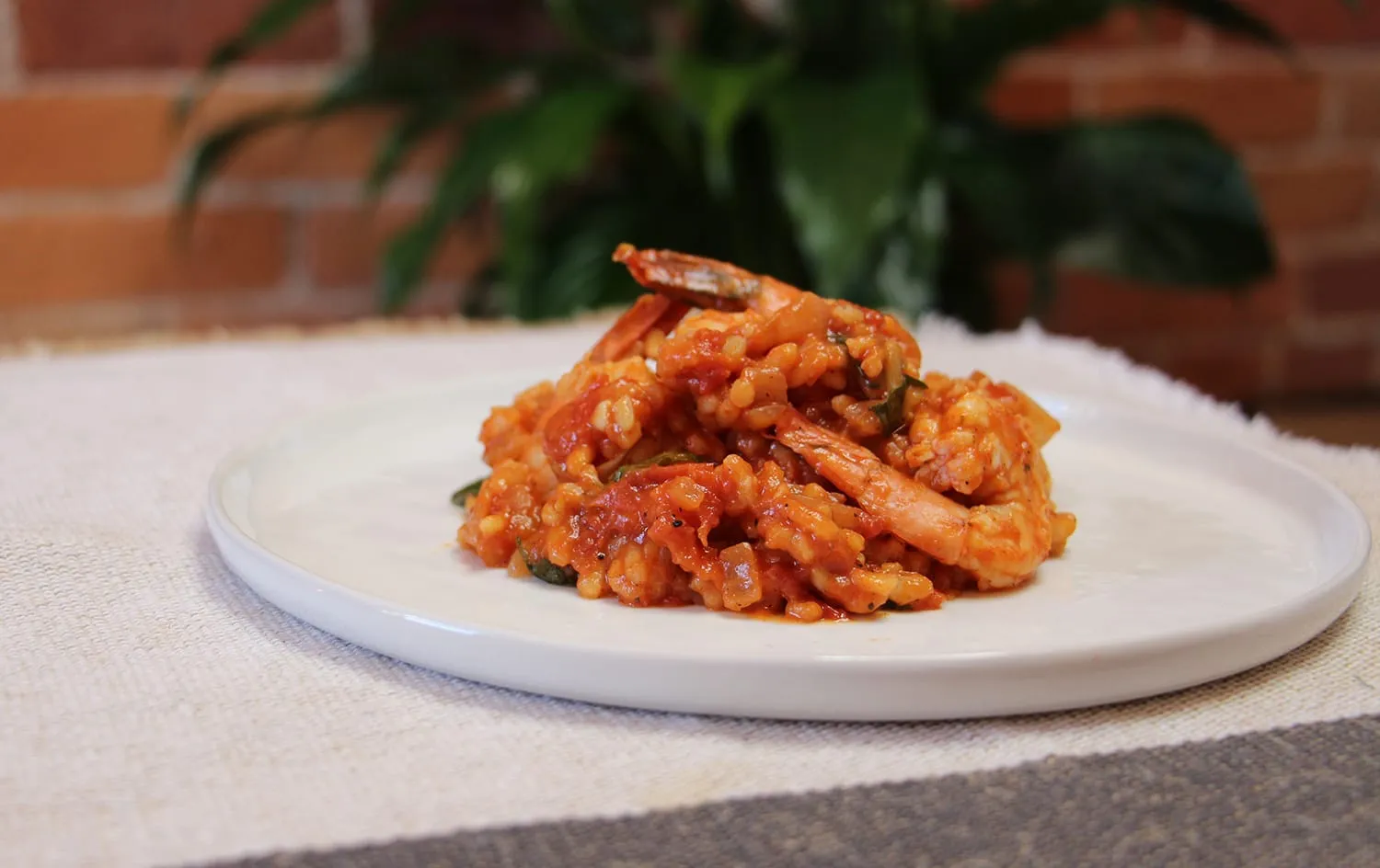 Tomato and Shrimp Risotto